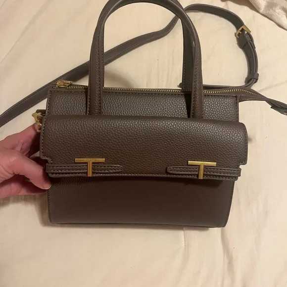 NWOT Tahari Brown Handbag/ Shoulder Bag - Picture 2 of 4